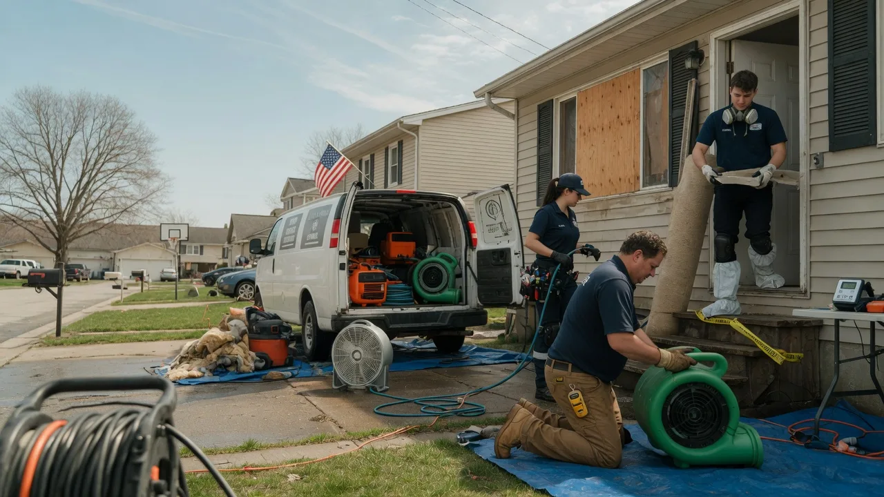Water Damage Restoration in Kinmundy, IL near me